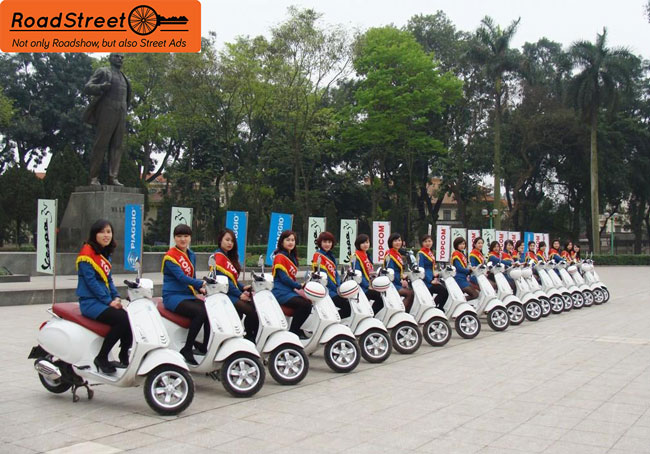 Chạy roadshow tại Hà Nội