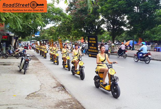 Roadshow xe đạp điện mừng sự kiện Thegioididong - Roadstreet