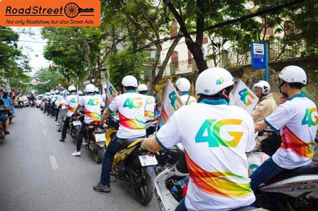 Sự kiện roadshow xe máy của Viettel