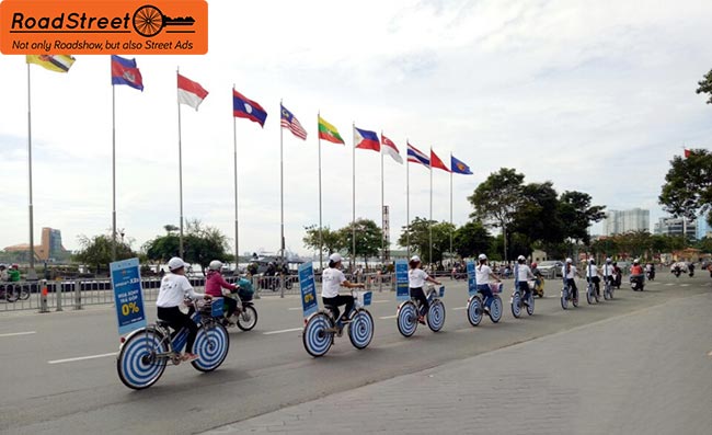 Tổ chức sự kiện roadshow xe đạp