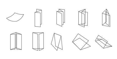 Một số mẫu gấp tờ rơi