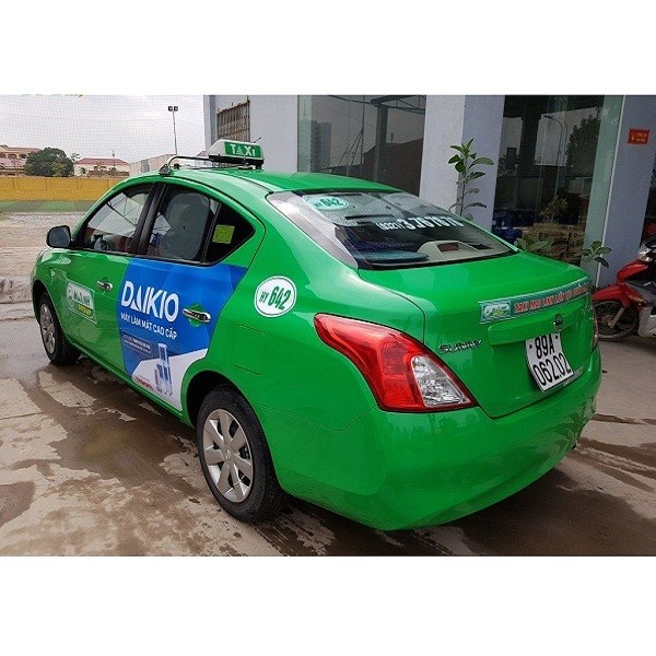 Quảng cáo trên taxi tại Hưng Yên